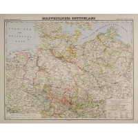 DEUTSCHLAND. - Norddeutschland. - Karte. Picture 1