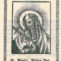 MARIA. - Schmerzhafte Muttergottes. Bild 1