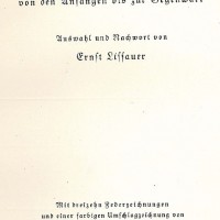 Lissauer, Ernst (Hrsg.). Picture 1