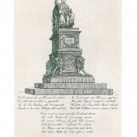 MAXIMILIAN I. JOSEPH, König von Bayern. - Denkmal am Max-Josephs-Platz. Bild 1