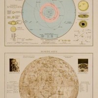 ASTRONOMIE. - Planeten. - Karte. Bild 1