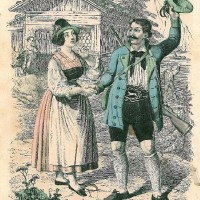 JACHENAU. - Tracht. Picture 1