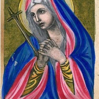 MARIA. - Schmerzhafte Muttergottes. Picture 1