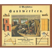 Zwölf Werkstätten von Handwerkern. Bild 1
