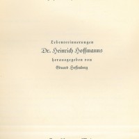 Hoffmann, Heinrich. Bild 1