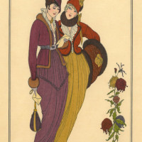 ART DÉCO. - Costumes Parisiens. Bild 1