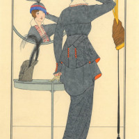 ART DÉCO. - Costumes Parisiens. Picture 1