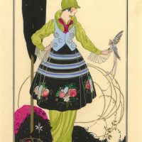 ART DÉCO. - Costumes Parisiens. Bild 1