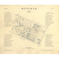 MÜNCHEN. - Plan. Bild 1