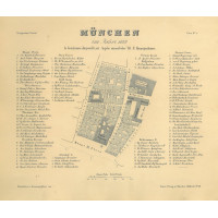 MÜNCHEN. - Plan. Bild 1