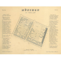 MÜNCHEN. - Plan. Bild 1