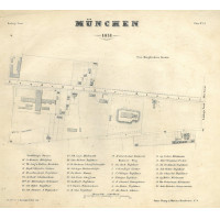 MÜNCHEN. - Plan. Bild 1