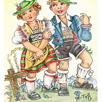 POSTKARTENENTWURF. Bild 1